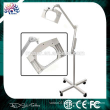 Stable and reliable light floor magnifying glass lamp, removable professional magnifier lamp, durable tattoo floor lamp